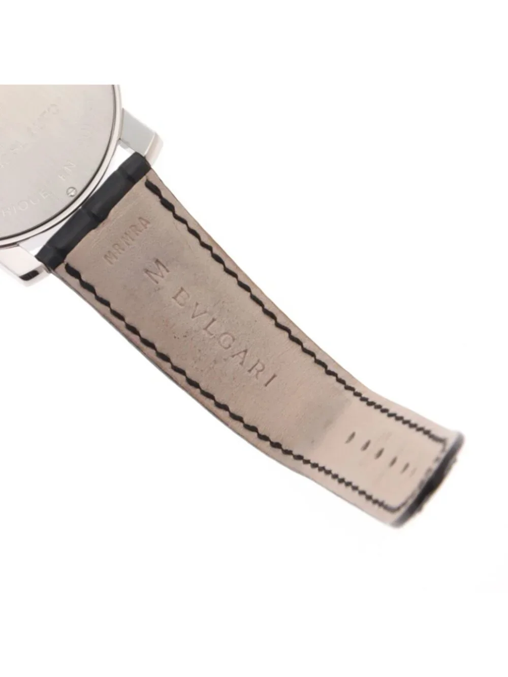 Bvlgari Auto Watch Stainless Steel Black Automatic